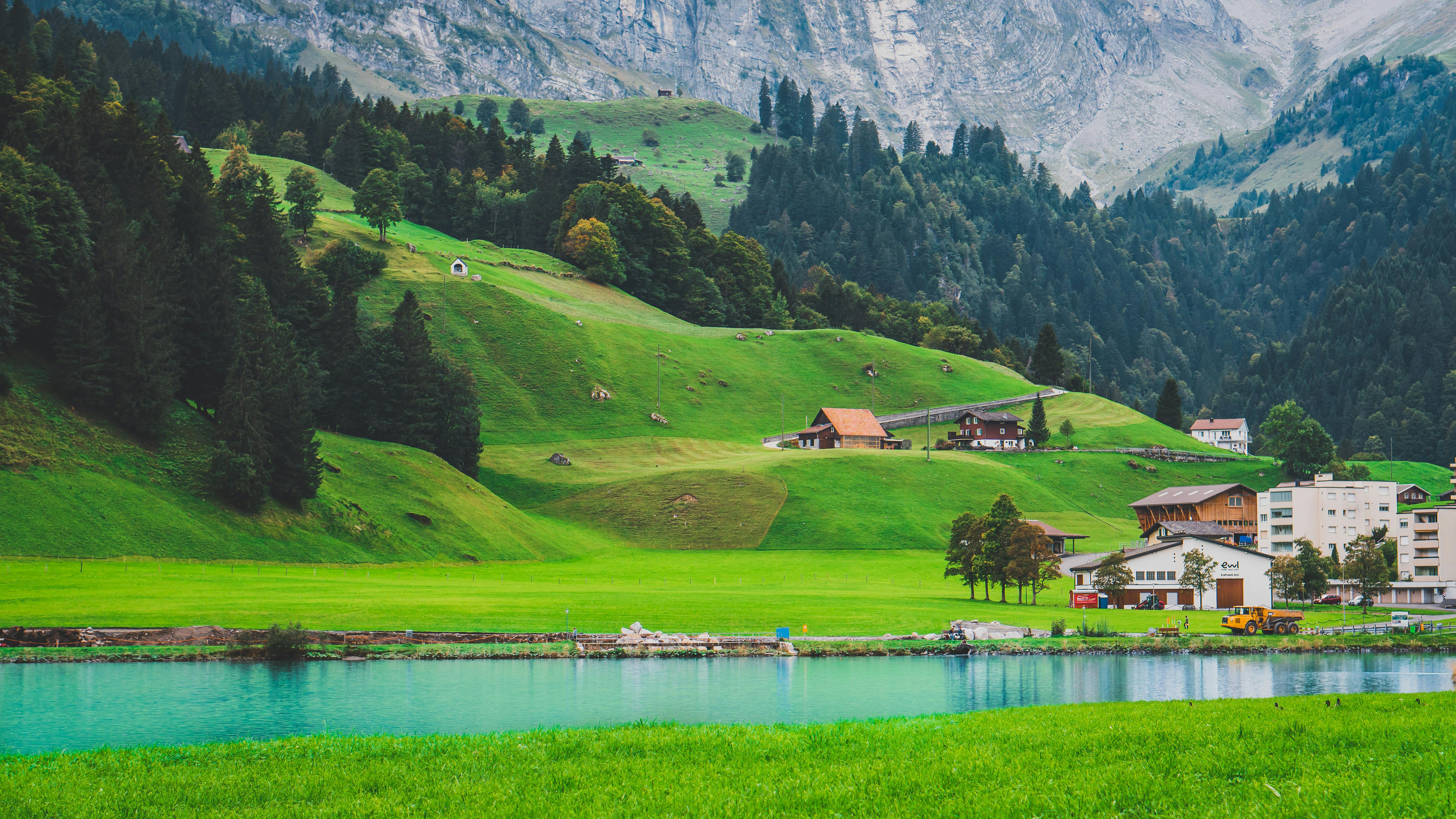 Alpine valley